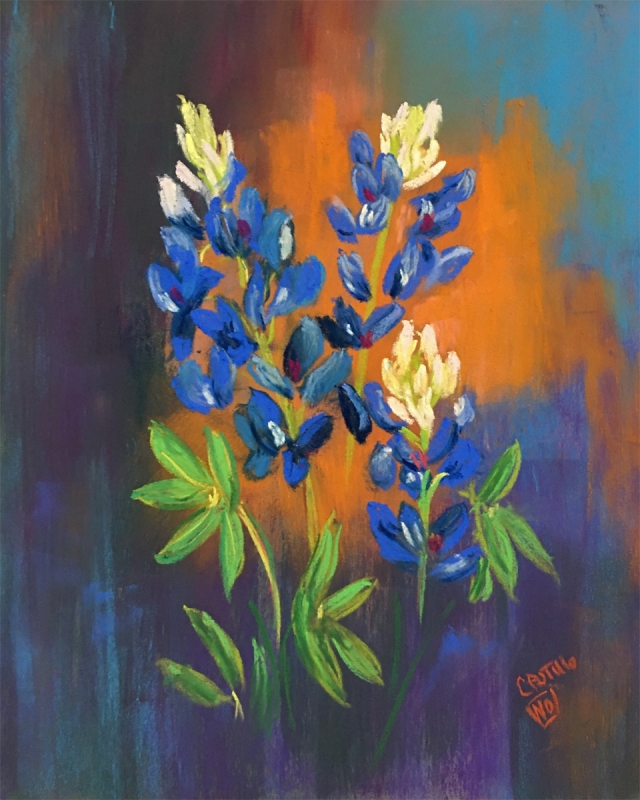 The Blues by artist Jo Castillo